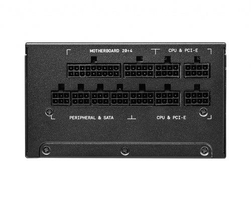 MSI MPG A1000G PSU 1000W, 80 Plus Gold certified, Fully Modular