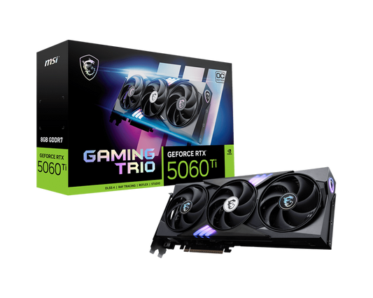 MSI GeForce RTX 5060 Ti 8G GAMING TRIO OC