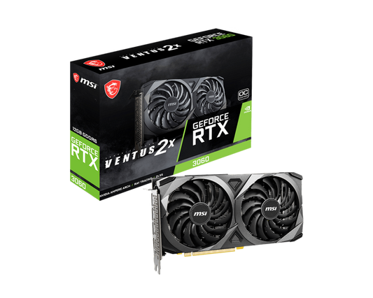 MSI GEFORCE RTX 3060 VENTUS 2X 12G OC