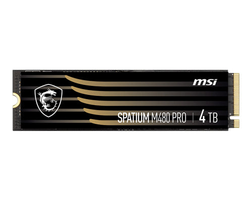 MSI SPATIUM M480 PRO PCIE 4.0 NVME M.2 4TB