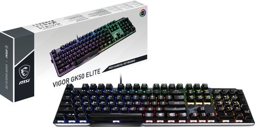 MSI VIGOR GK50 ELITE Mechanical Gaming Keyboard ar