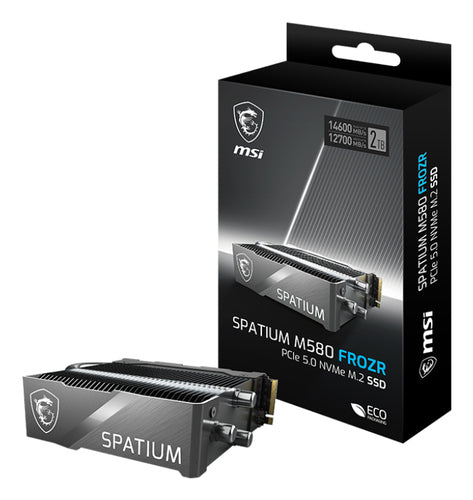 MSI SPATIUM M580 PCIe 5.0 NVMe M.2 FROZR 4TB