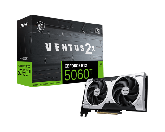 MSI GeForce RTX 5060 Ti 8G VENTUS 2X OC PLUS