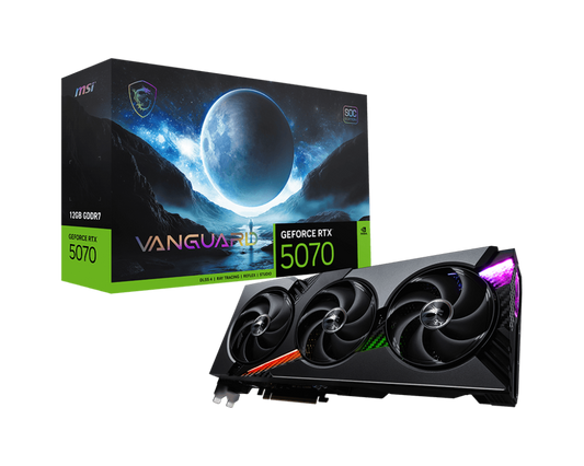 MSI GeForce RTX 5070 12G VANGUARD SOC